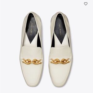 Tory Burch Jessa Lofers Cream Size 11 New